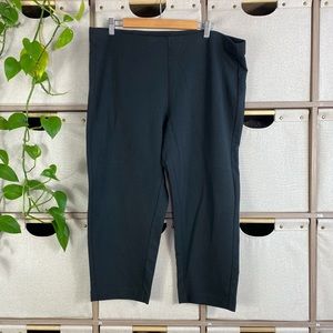 J.Jill cropped black legging